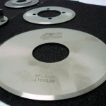 Afiação de faca circular dentada